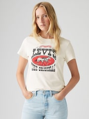 Levi's® White The Perfect 100% Cotton T-Shirt - Image 4 of 4