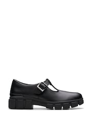 Usnjeni čevlji Clarks Evyn Bar - Slika 1 iz 7