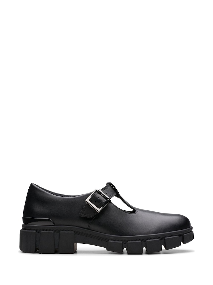 Usnjeni čevlji Clarks Evyn Bar - Slika 1 iz 7
