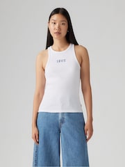 Levi's® Bright White Graphic Gemini 100% Cotton Tank - Image 2 of 6