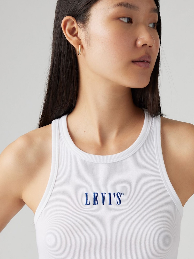 Levi's® Bright White Graphic Gemini 100% Cotton Tank - Image 4 of 6