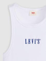Levi's® Bright White Graphic Gemini 100% Cotton Tank - Image 6 of 6