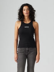 Levi's® Black Graphic Gemini 100% Cotton Tank - Image 1 of 5