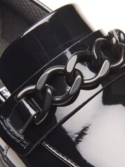 Clarks Black Standard Fit (F) Patent Evyn Walk Shoes - Image 8 of 8