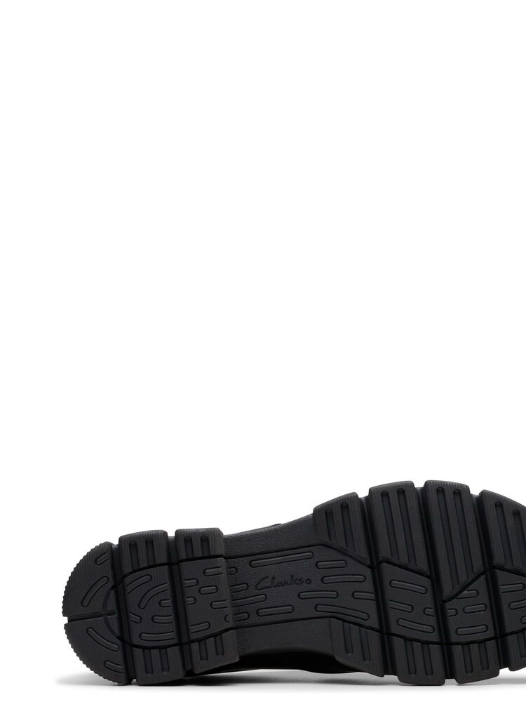 Clarks Black Wide Fit (G) Leather Evyn Lace K. Shoes - Image 2 of 7