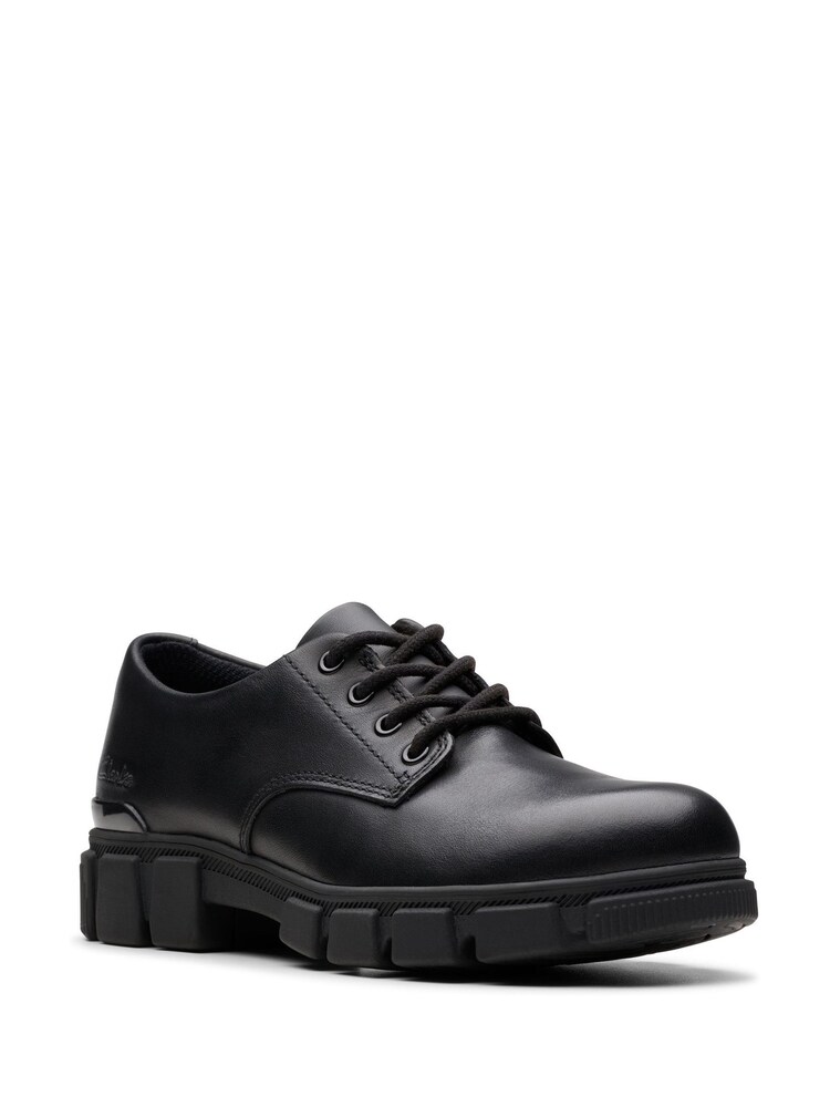 Clarks Black Wide Fit (G) Leather Evyn Lace K. Shoes - Image 7 of 7 Clarks Black Wide Fit (G) Leather Evyn Lace K. Shoes - Image 7 of 7