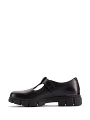 Clarks Black Wide Fit (G) Leather Evyn Bar K. Shoes - Image 6 of 7