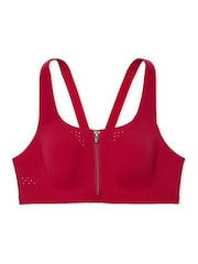 Victoria's Secret Red Lacquer Front Close Featherweight Max High Support Sports Bra - Image 2 of 3