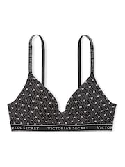 Victoria's Secret Black Heart Lockup Non Wired Lightly Lined Bra - Image 4 of 4
