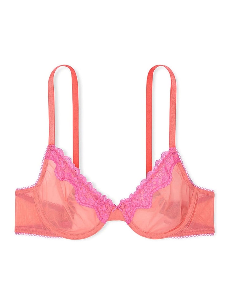 Koraalroze lint - Victoria's Secret beha - Image 3 of 3