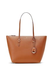 Lauren Ralph Lauren Keaton PU Tote Shopper Bag - Image 1 of 6