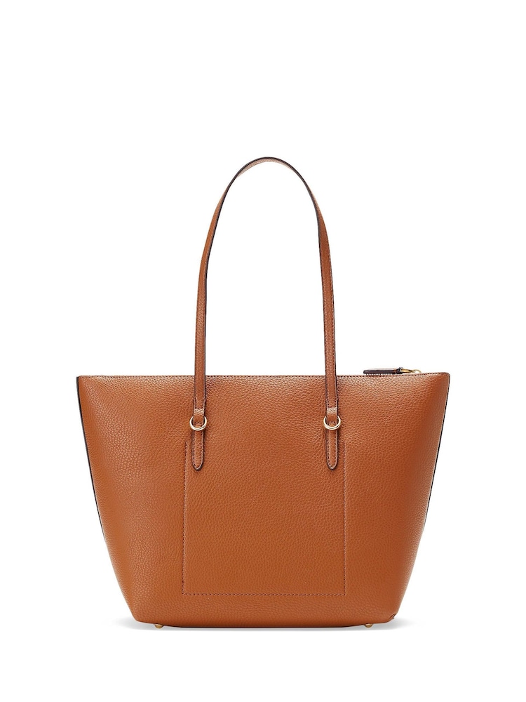 Lauren Ralph Lauren Keaton PU Tote Shopper Bag - Image 2 of 6
