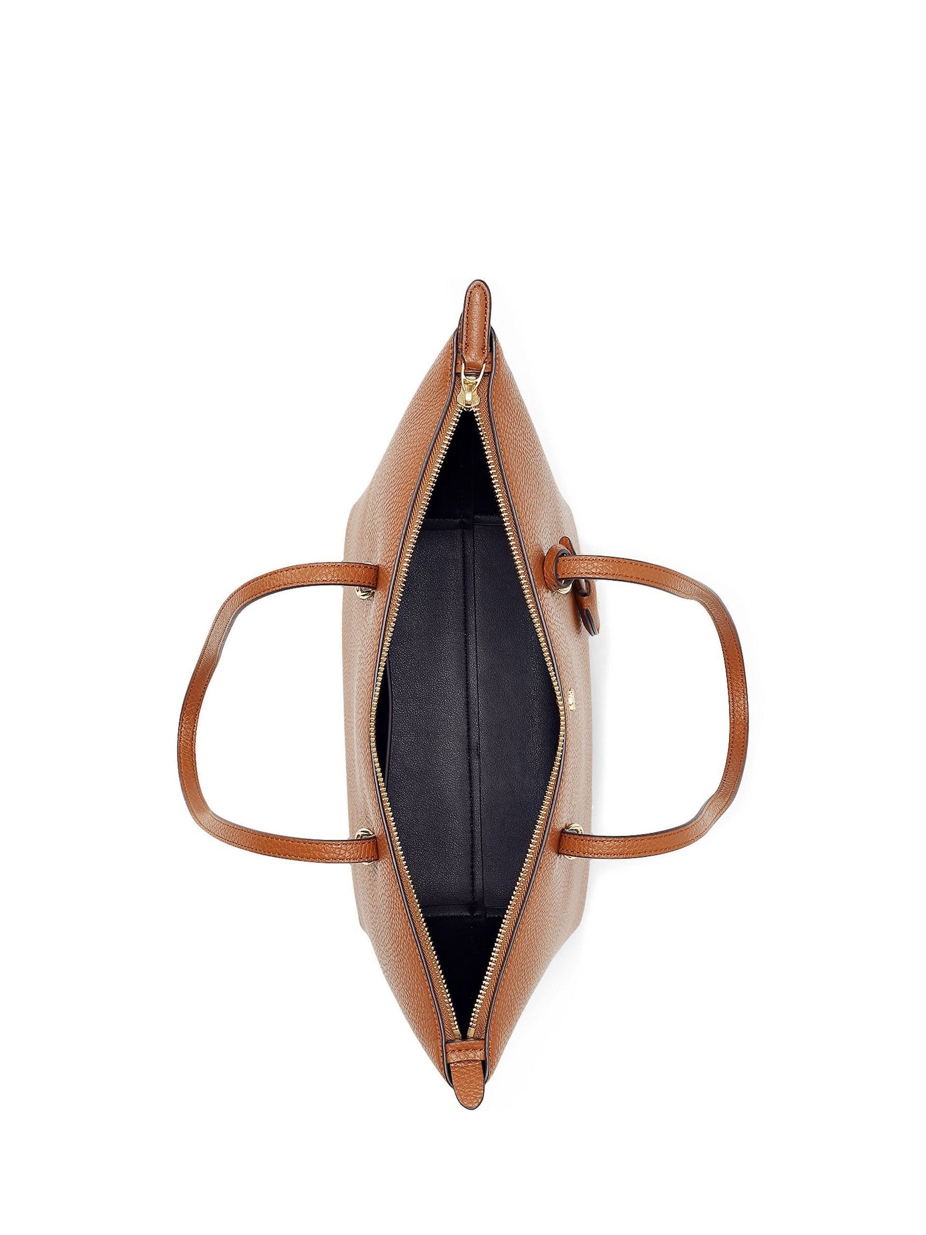 Buy Lauren Ralph Lauren Faux Leather Small Tote Bag from Next Luxembourg
