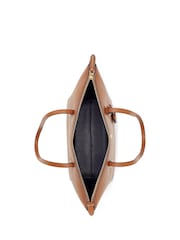 Lauren Ralph Lauren Keaton PU Tote Shopper Bag - Image 4 of 6