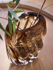 Brown N. Premium Swirl Vase - Image 2 of 6
