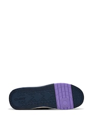Clarks Blue Standard Fit (F) Kids Combi Cica Star Flex Trainers - Image 3 of 7