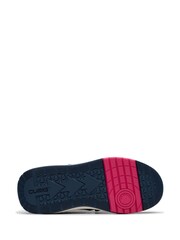 Clarks Pink Standard Fit (F) Kids Cica Star Jump Trainers - Image 3 of 7