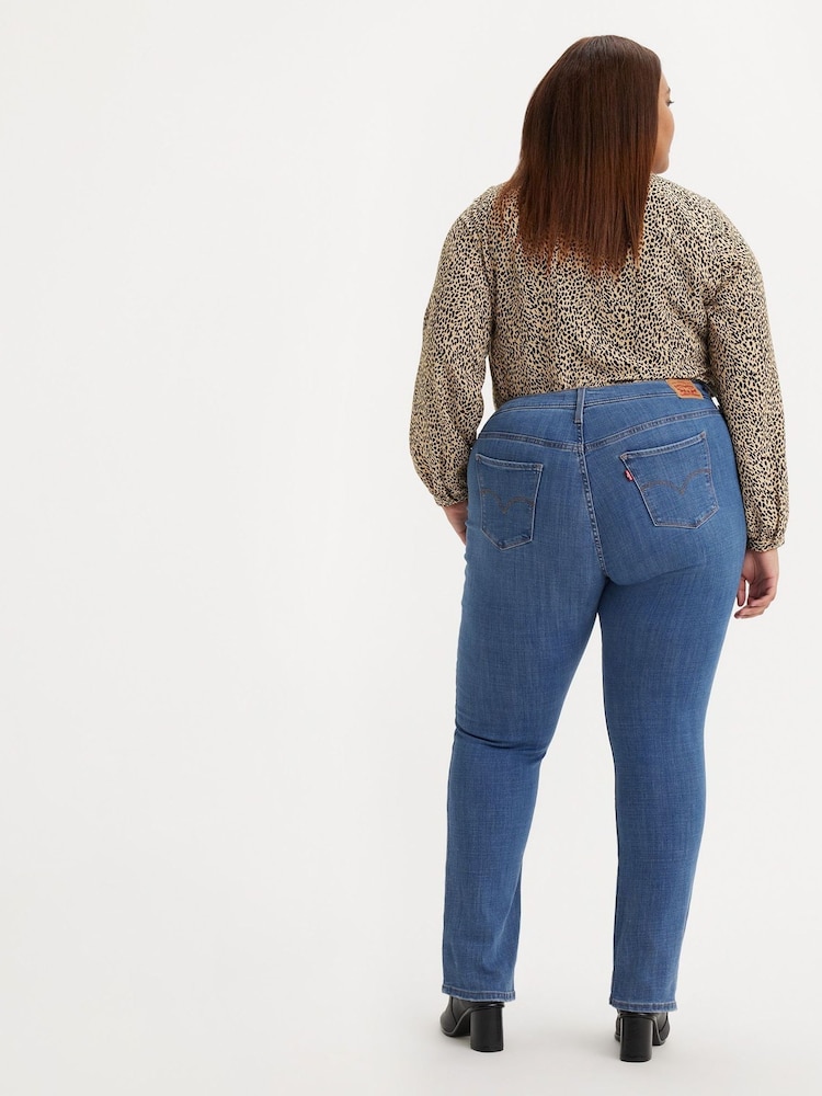 Levi's Lapis Gem 314 Curve Shaping Straight Jeans - Image 2 of 5