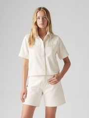 Levi's® White Rinoa Camo Shirt - Image 2 of 5