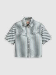 Levi's® Blue Rinoa Camo Shirt - Image 6 of 8