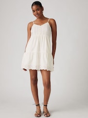 Levi's® White Cora Mini Dress - Image 4 of 7