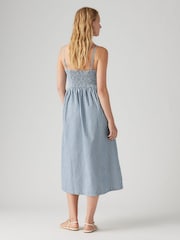 Levi's® Alessie Bustier Denim 100% Cotton Dress - Image 2 of 7