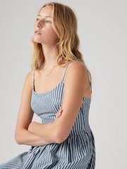 Levi's® Alessie Bustier Denim 100% Cotton Dress - Image 4 of 7