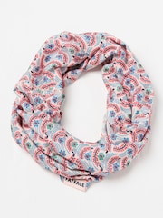 FatFace Pink Floral Print Multi Use Snood - Image 1 of 2