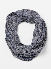 FatFace Navy Leaf Print Multi Use Snood - Image 1 of 2