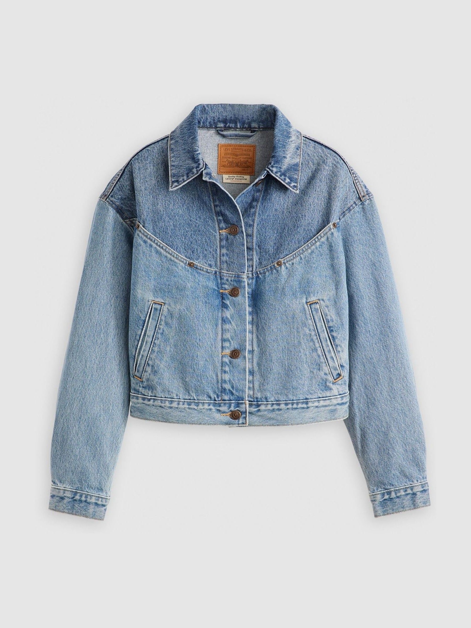 Buy Levi's® Ironic Iconic Shrunken 90s Trucker 100% Cotton Denim