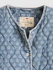 Levi's® Blue Rumer Quilted 100% Cotton Jacket - Image 7 of 8
