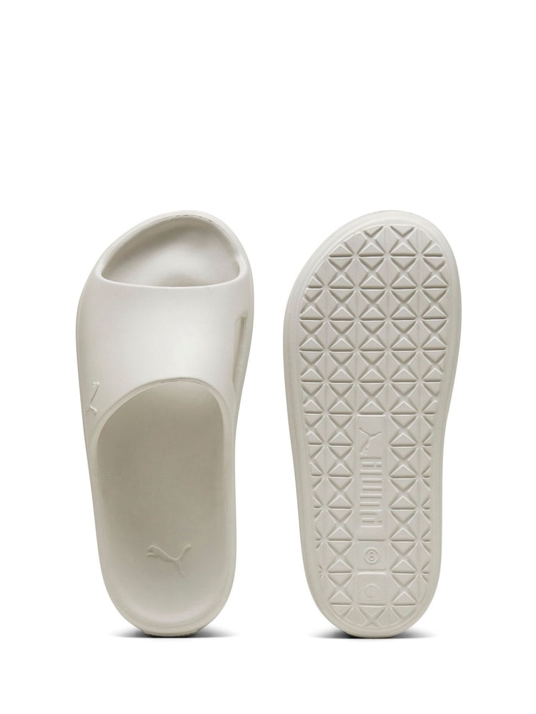Puma Grey Shibui Cat Unisex Sandals - Image 6 of 6
