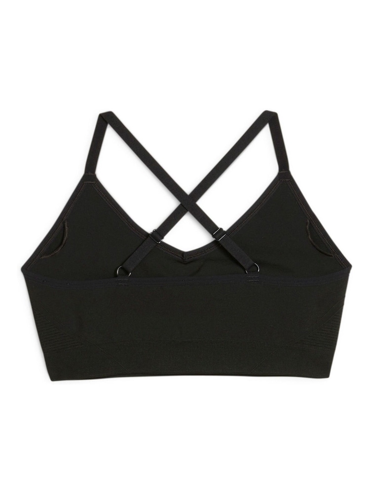 Negro - Puma Womens Move Shapeluxe Seamless Bra - Imagen 5 de 5