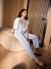 Levi's Embroidered Denim Gilet VEst - Image 2 of 10