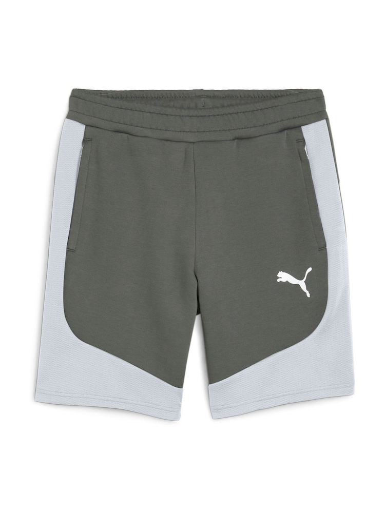 Puma Grey Mens Evostripe Shorts - Image 6 of 6 Puma Grey Mens Evostripe Shorts - Image 6 of 6