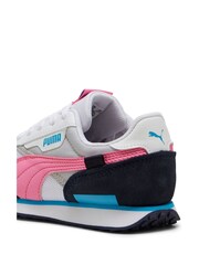 Puma White Kids Unisex Future Rider Splash Trainers - Image 5 of 6
