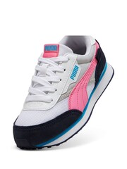 Puma White Kids Unisex Future Rider Splash Trainers - Image 6 of 6