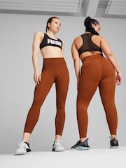 Puma Brown Womens Shapeluxe Seamless Tights - Image 1 of 4