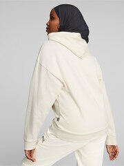 Puma White Womens Better Essentials Hoodie - Image 2 of 6