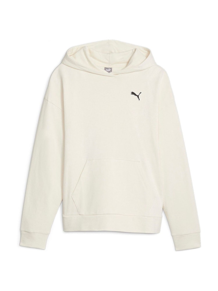 Puma White Womens Better Essentials Hoodie - Image 6 of 6