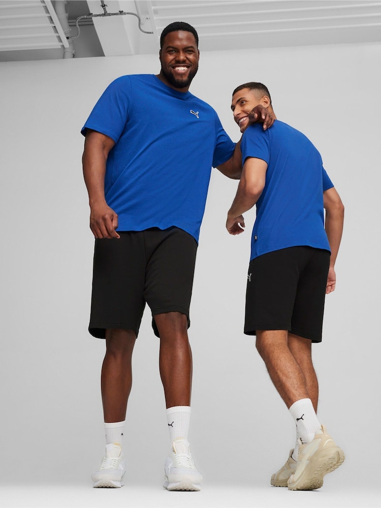 Puma Black Mens Better Essentials Long Shorts - Image 1 of 6