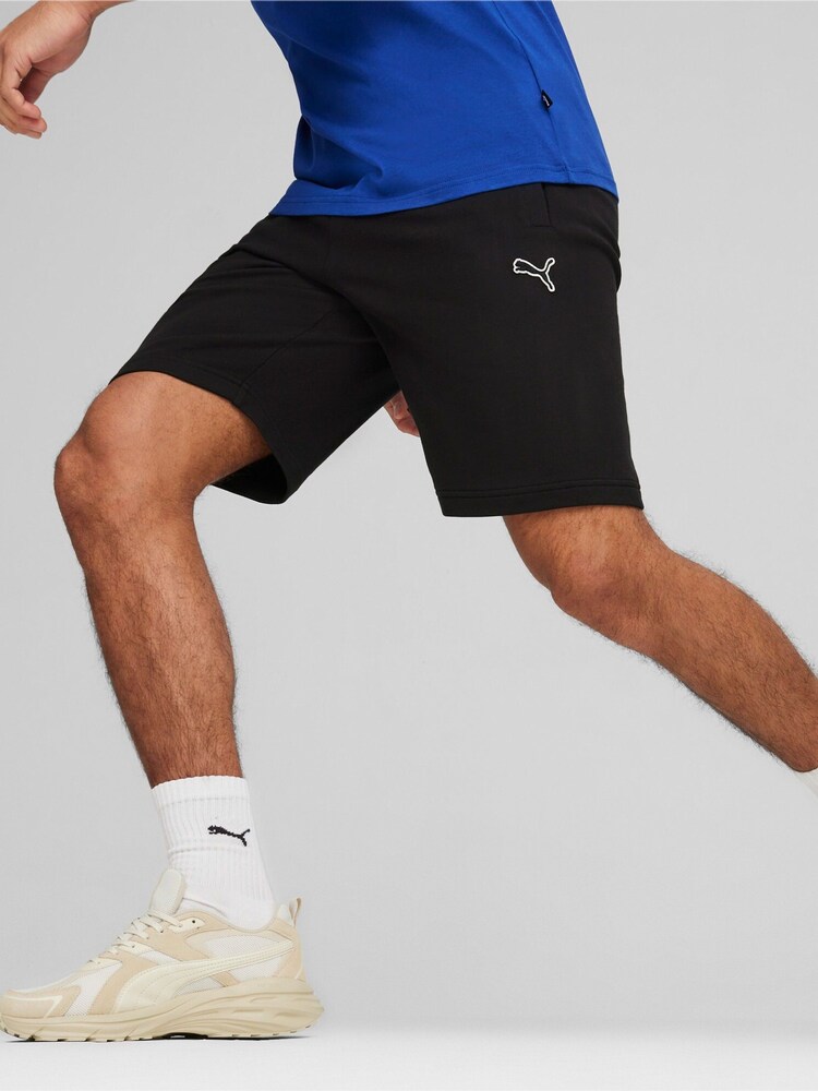 Puma Black Mens Better Essentials Long Shorts - Image 2 of 6
