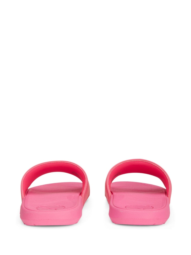Puma Pink Unisex Cool Cat 2.0 Kids Slides - Image 4 of 4 Puma Pink Unisex Cool Cat 2.0 Kids Slides - Image 4 of 4