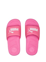 Puma Pink Unisex Cool Cat 2.0 Kids Slides - Image 5 of 6