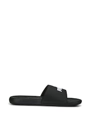 Puma Black Unisex Cool Cat 2.0 BX Slides - Image 1 of 6
