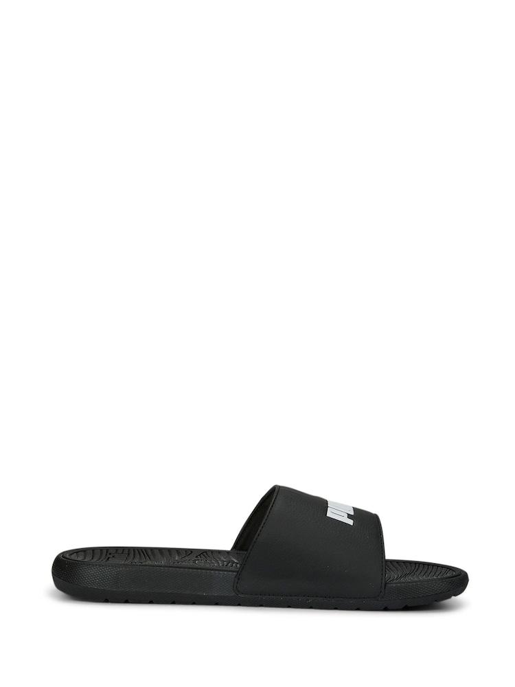 Puma Black Unisex Cool Cat 2.0 BX Slides - Image 1 of 6