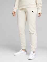 Puma White Womens Better Essentials Sweat Joggers - Image 1 of 5