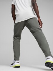Puma Grey Mens EVOSTRIPE Sweatpants - Image 4 of 6