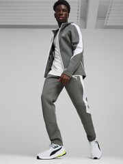 Puma Grey Mens EVOSTRIPE Sweatpants - Image 5 of 6