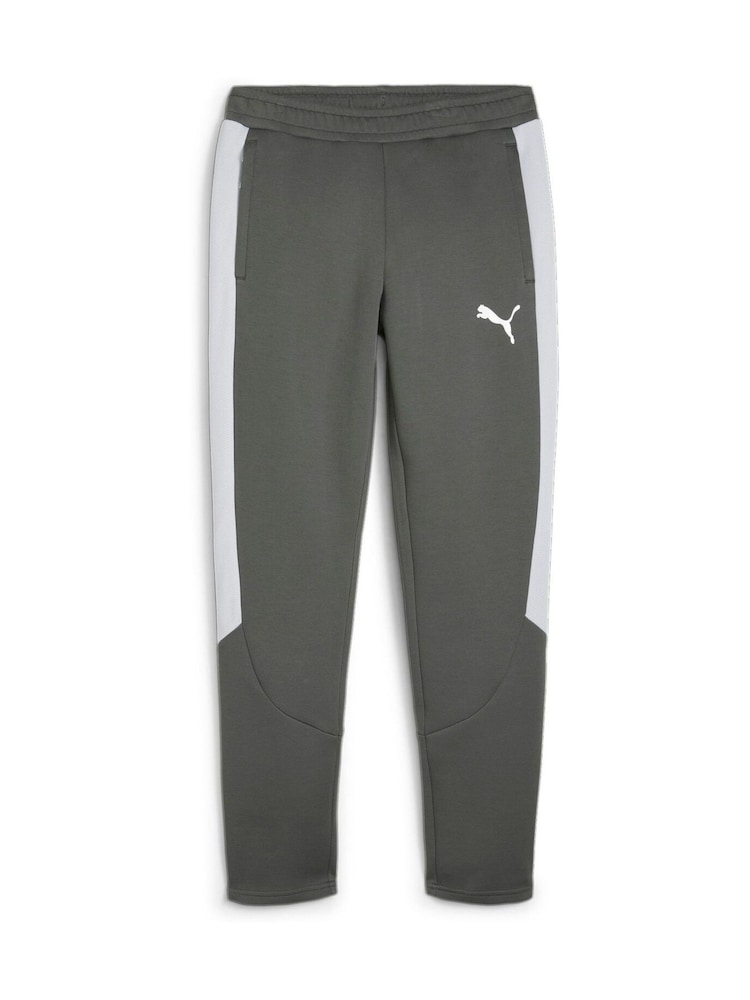 Puma Grey Mens EVOSTRIPE Sweatpants - Image 6 of 6